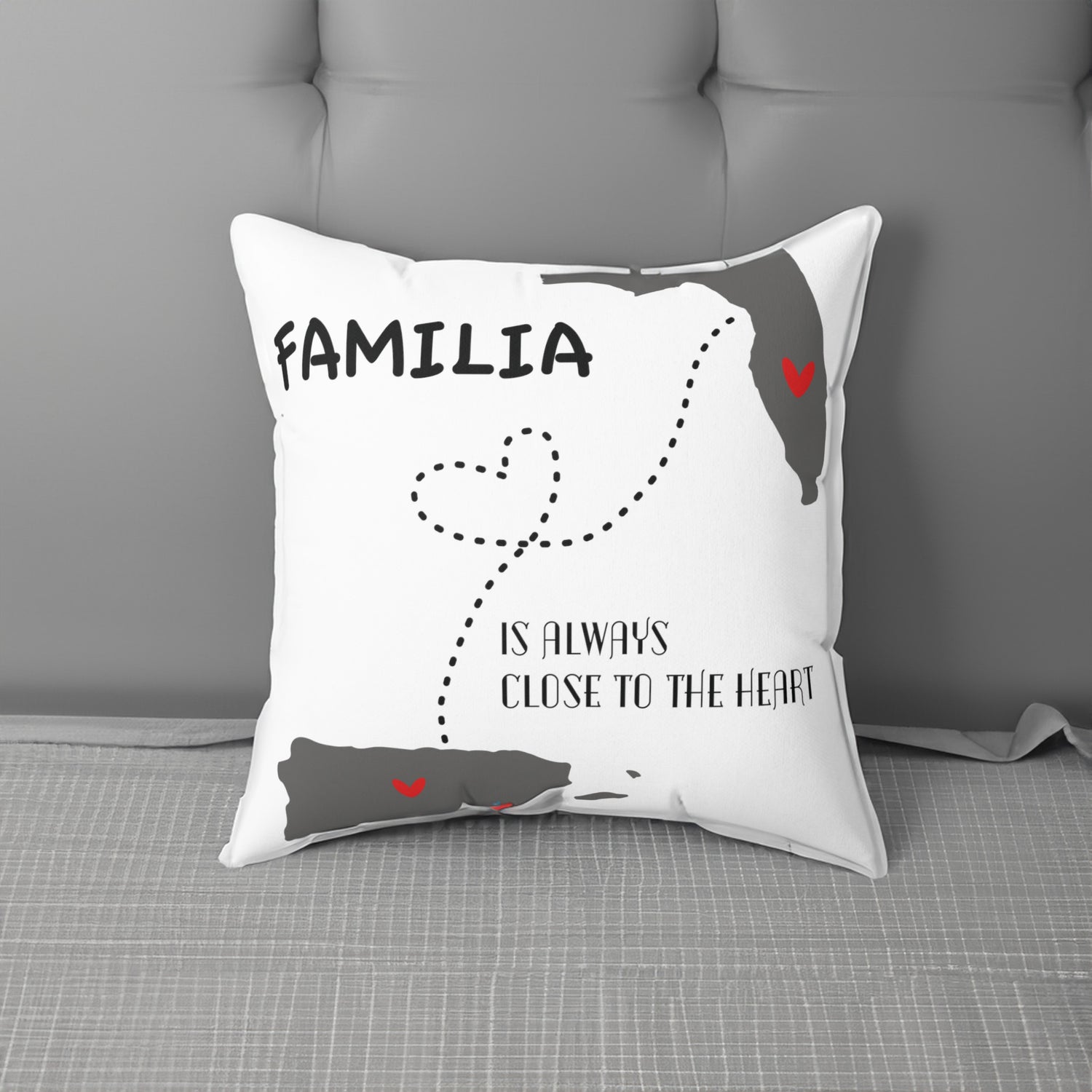 Boricua Connection Square Pillows