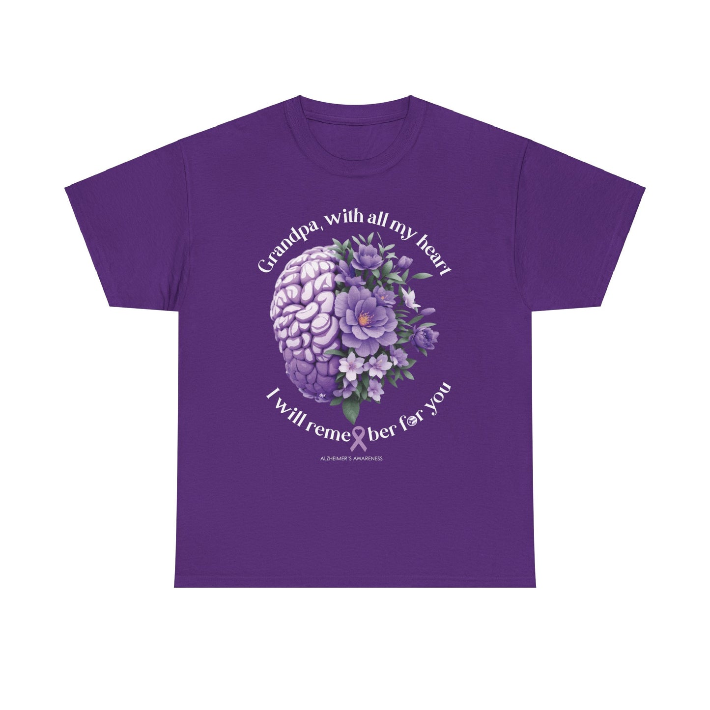 GRANDPA I Will Remember for You Unisex Heavy Cotton Tee