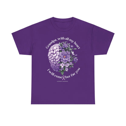 GRANDPA I Will Remember for You Unisex Heavy Cotton Tee