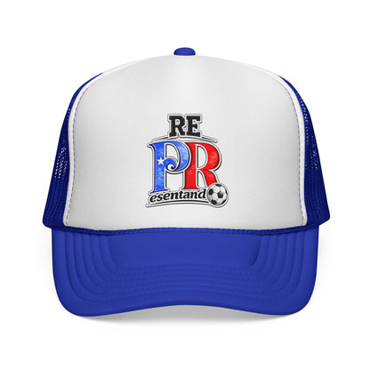 Puerto Rico Soccer ball REPresentando Trucker Caps FREE SHIPPING