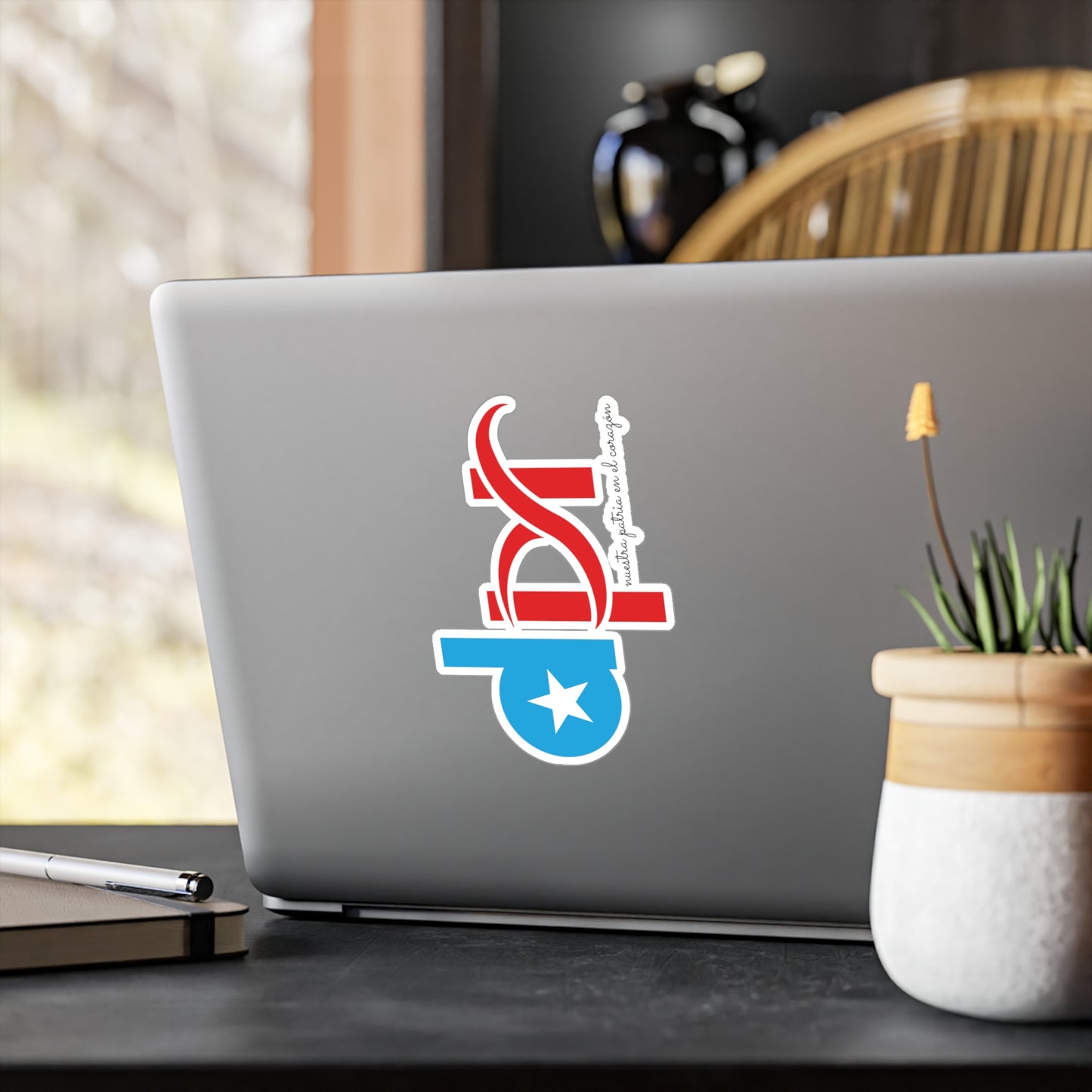 Dpr Nuestra patria en el corazón Waterproof Kiss-Cut Vinyl Decals