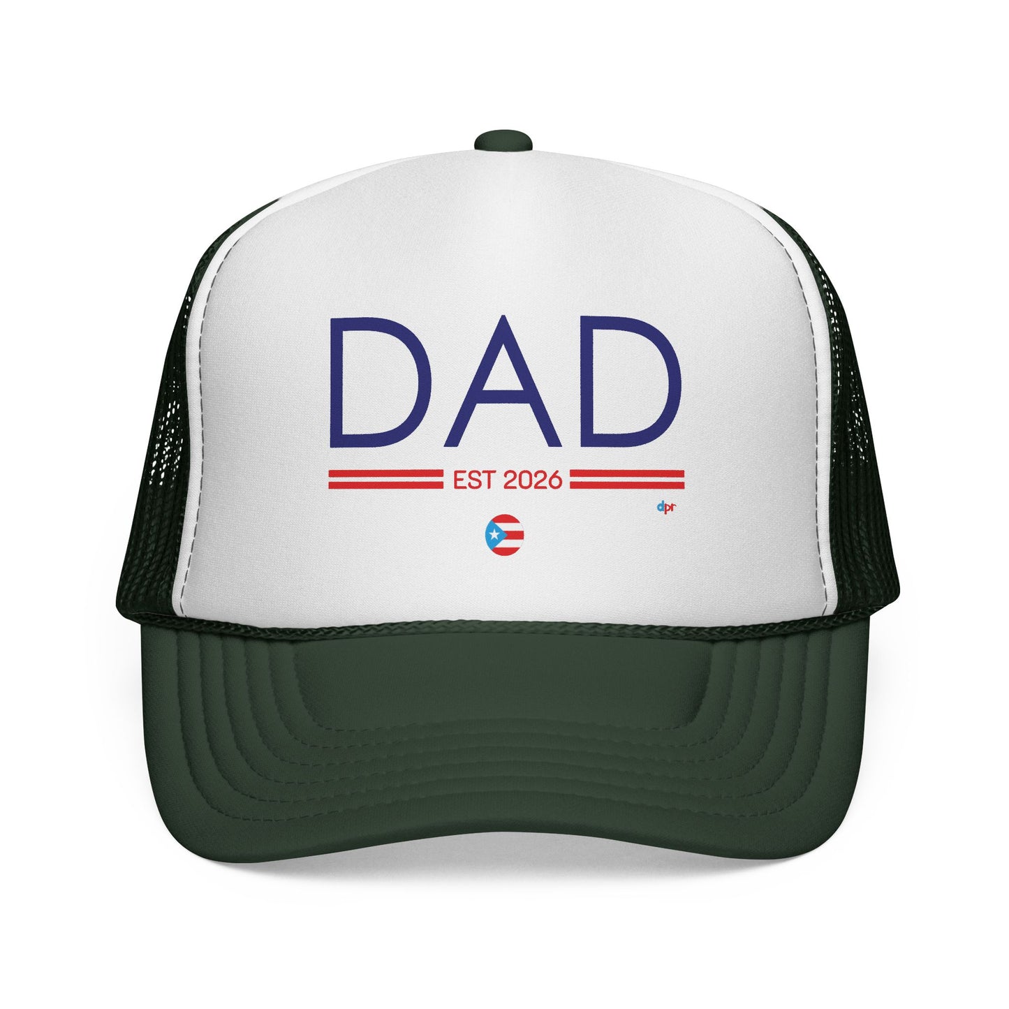 DAD Established 2026 Puerto Rican Pride Trucker Caps FREE SHIPPING