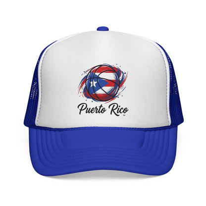 Puerto Rico Basketball Flag 2 Trucker Caps FREE SHIPPING