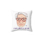 I Will Love You Forever Abuelita Boricua Spun Polyester Square Pillow