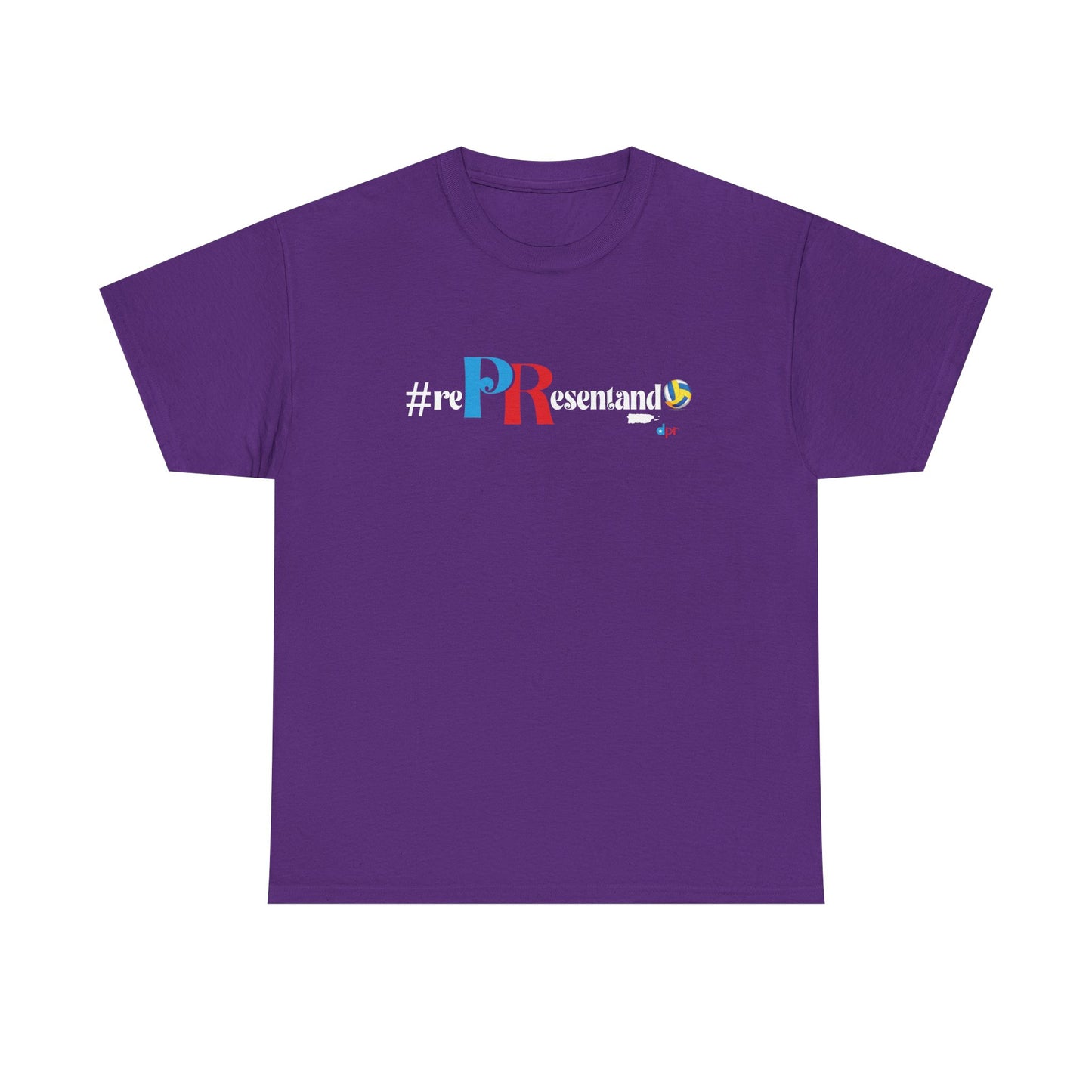 RePResentando Volleyball Unisex Heavy Cotton Tee