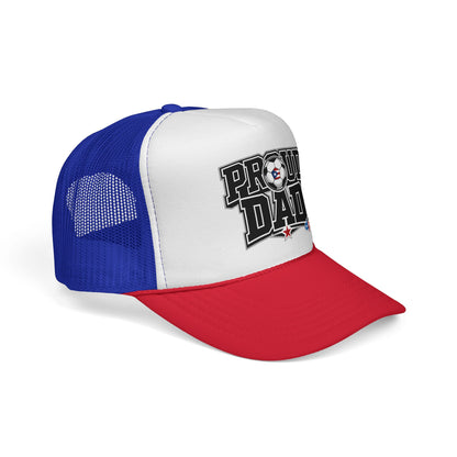 Proud Dad Soccer Boricua Trucker Caps FREE SHIPPING