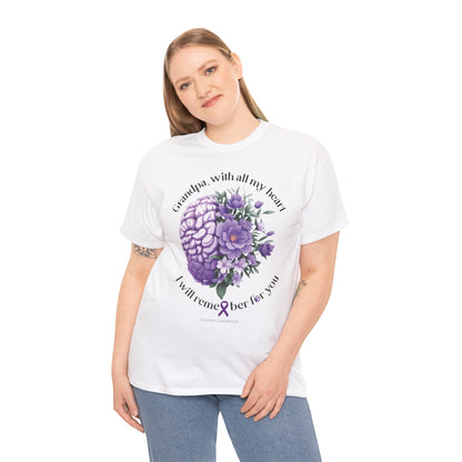 GRANDPA I Will Remember for You Unisex Heavy Cotton Tee