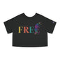 Free BORICUA Flowy Cropped Tee