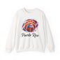 Puerto Rico Basketball Flag Heavy Blend™ Crewneck Sweatshirt