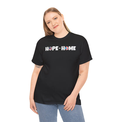 HOPE HOME BANDERA PUERTO RICO Unisex Heavy Cotton Tee