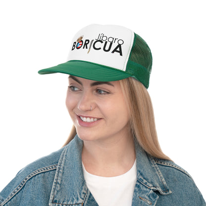 Jíbaro Boricua Puerto Rican Pride Trucker Caps FREE SHIPPING