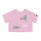 Love in the distance New York Flowy Cropped Tee