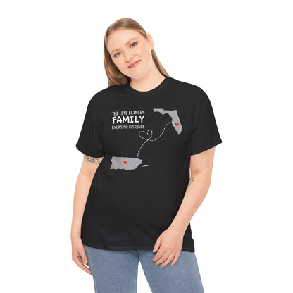 Love in the Distance Florida Unisex Heavy Cotton Tee