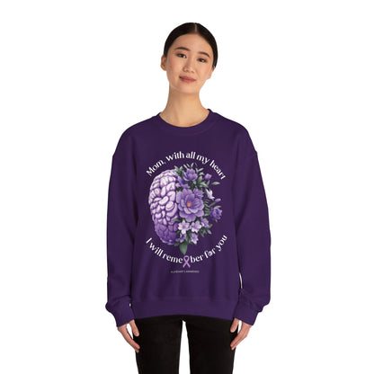 MOM I Will Remember for You Heavy Blend™ Crewneck Sweaters