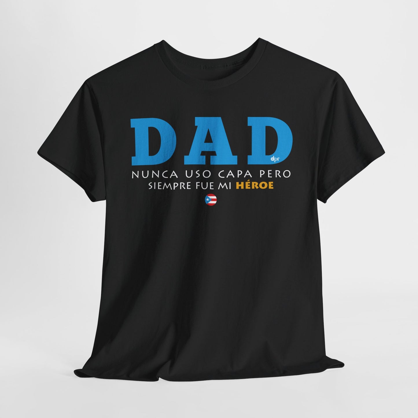 Dad Mi Héroe Blue Unisex Heavy Cotton Tee
