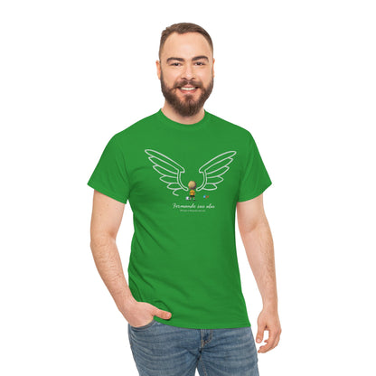 Formando sus Alas | Soccer Player Unisex Heavy Cotton Tee