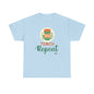 Coffee Teach Repeat - Back to School Boricua Teacher Heavy Cotton Tee