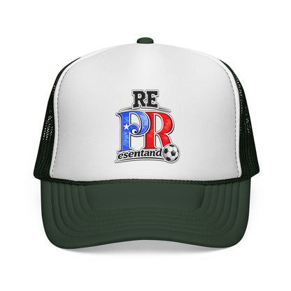 Puerto Rico Soccer ball REPresentando Trucker Caps FREE SHIPPING