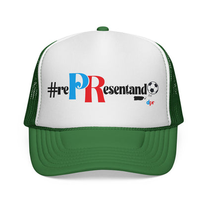 RePResentando Soccer Puerto Rican Pride Trucker Caps FREE SHIPPING
