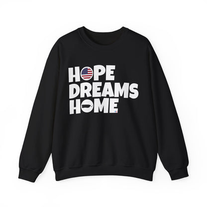 HOPE DREAMS HOME Puerto Rico Heavy Blend™ Crewneck Sweaters