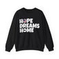 HOPE DREAMS HOME Puerto Rico Heavy Blend™ Crewneck Sweaters