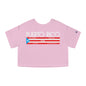 Puerto Rico HOME Flowy Cropped Tee