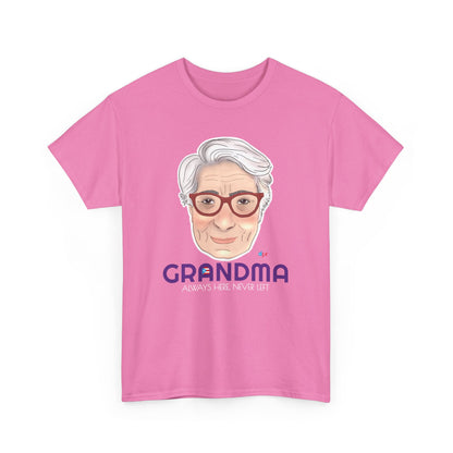 Abuela Boricua Always Here Never Left Heavy Cotton Tee