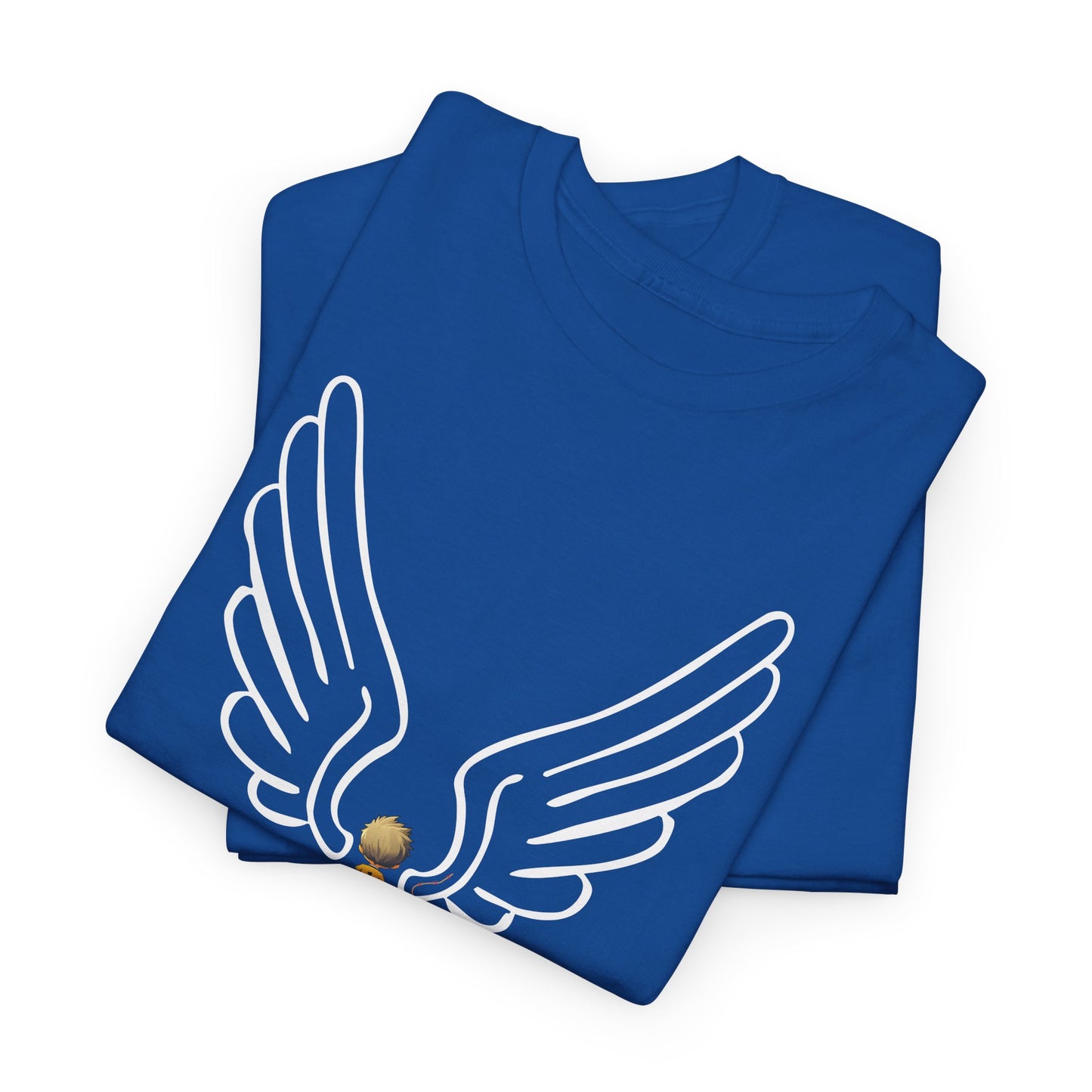 "Cosiendo sus alas" Soccer Player Unisex Heavy Cotton Tee