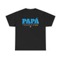 Papá My Hero Blue Heavy Cotton Tee
