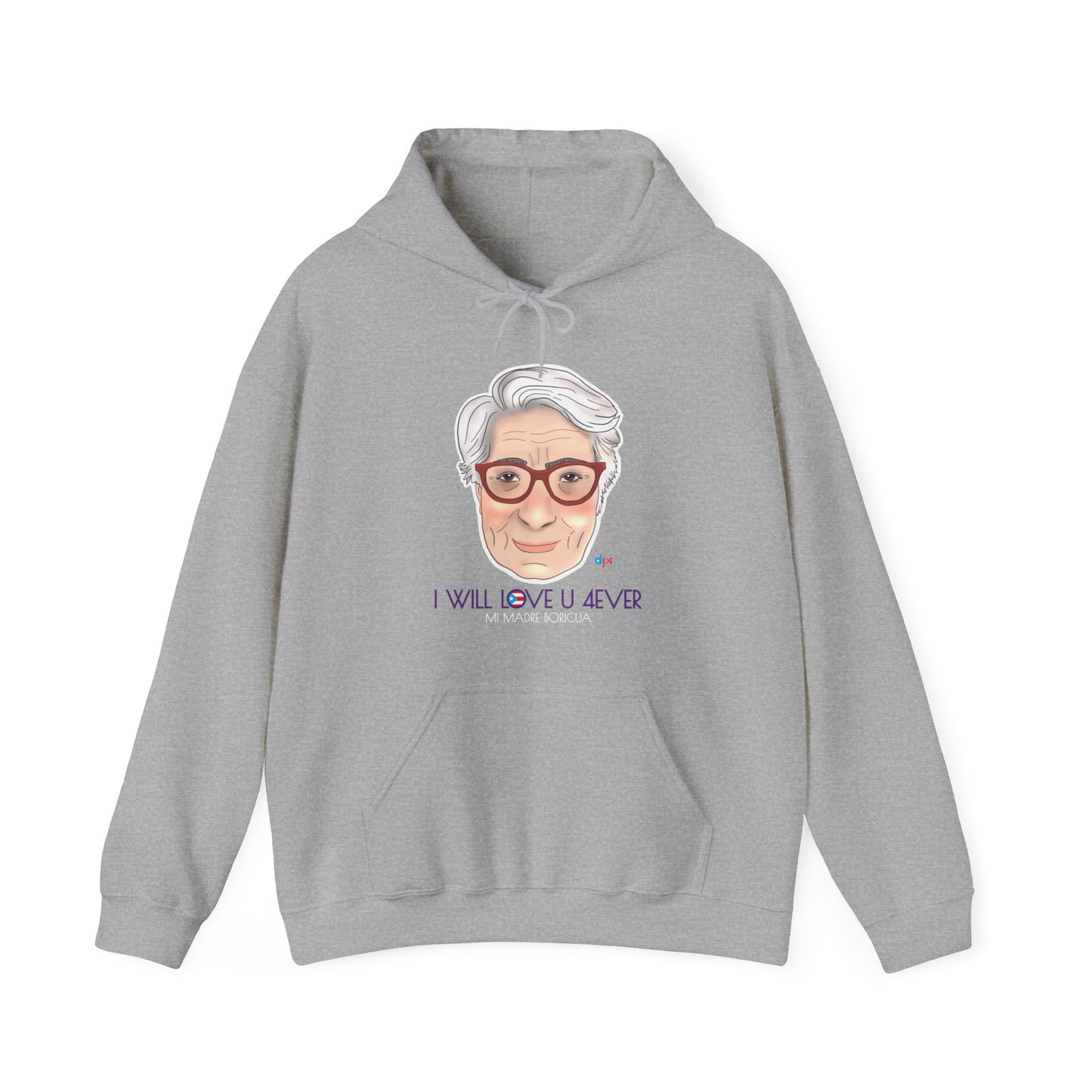 I Will Love You Forever Mamá Boricua Unisex Heavy Blend™ Boricua-Style Hoodies