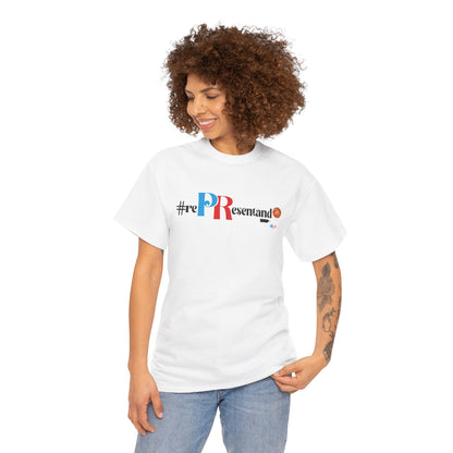 RePResentando Basketball Unisex Heavy Cotton Tee