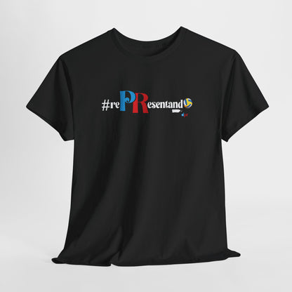RePResentando Volleyball Unisex Heavy Cotton Tee