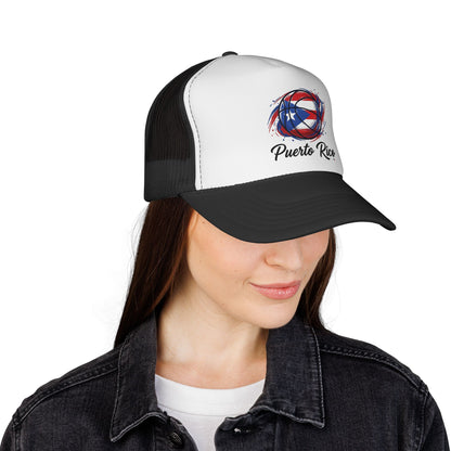 Puerto Rico Basketball Flag 2 Trucker Caps FREE SHIPPING