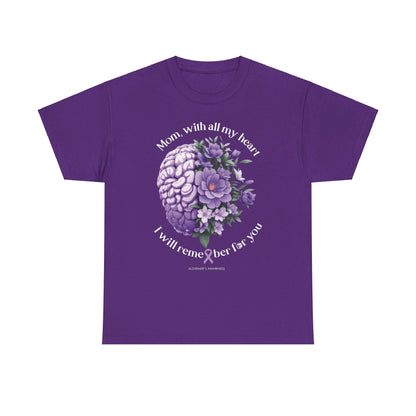 MOM I Will Remember for You  Unisex Heavy Cotton Tee