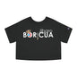 Jíbaro Boricua Flowy Cropped Tee