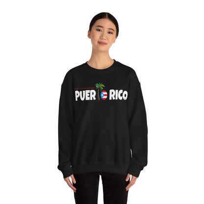 ALWAYS IN MY SOUL Puerto Rico Heavy Blend™ Crewneck Sweaters