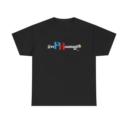 RePResentando Volleyball Unisex Heavy Cotton Tee