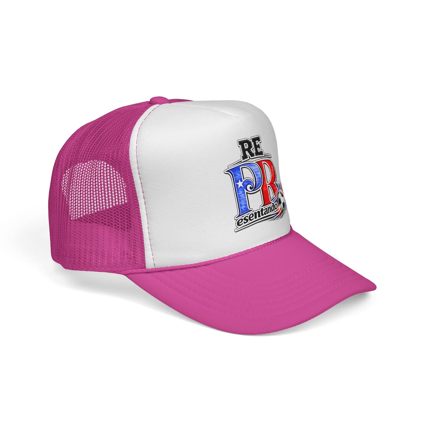 Puerto Rico Fire Soccer ball REPresentando Trucker Caps FREE SHIPPING