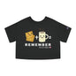 Crackers & Coffee REMEMBER ABUELA Flowy Cropped Tee
