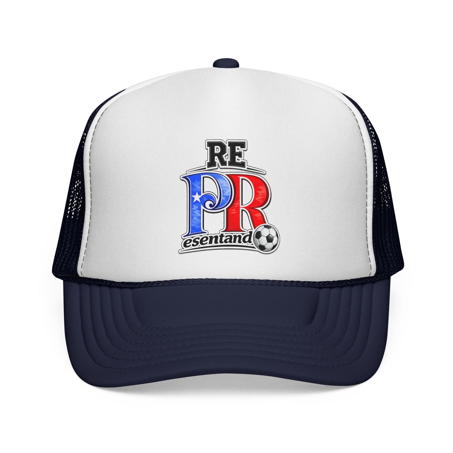 Puerto Rico Soccer ball REPresentando Trucker Caps FREE SHIPPING