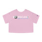BORINCANO aunque naciera en la luna Flowy Cropped Tee