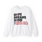 HOPE DREAMS HOME BANDERA Puerto Rico Heavy Blend™ Crewneck Sweaters