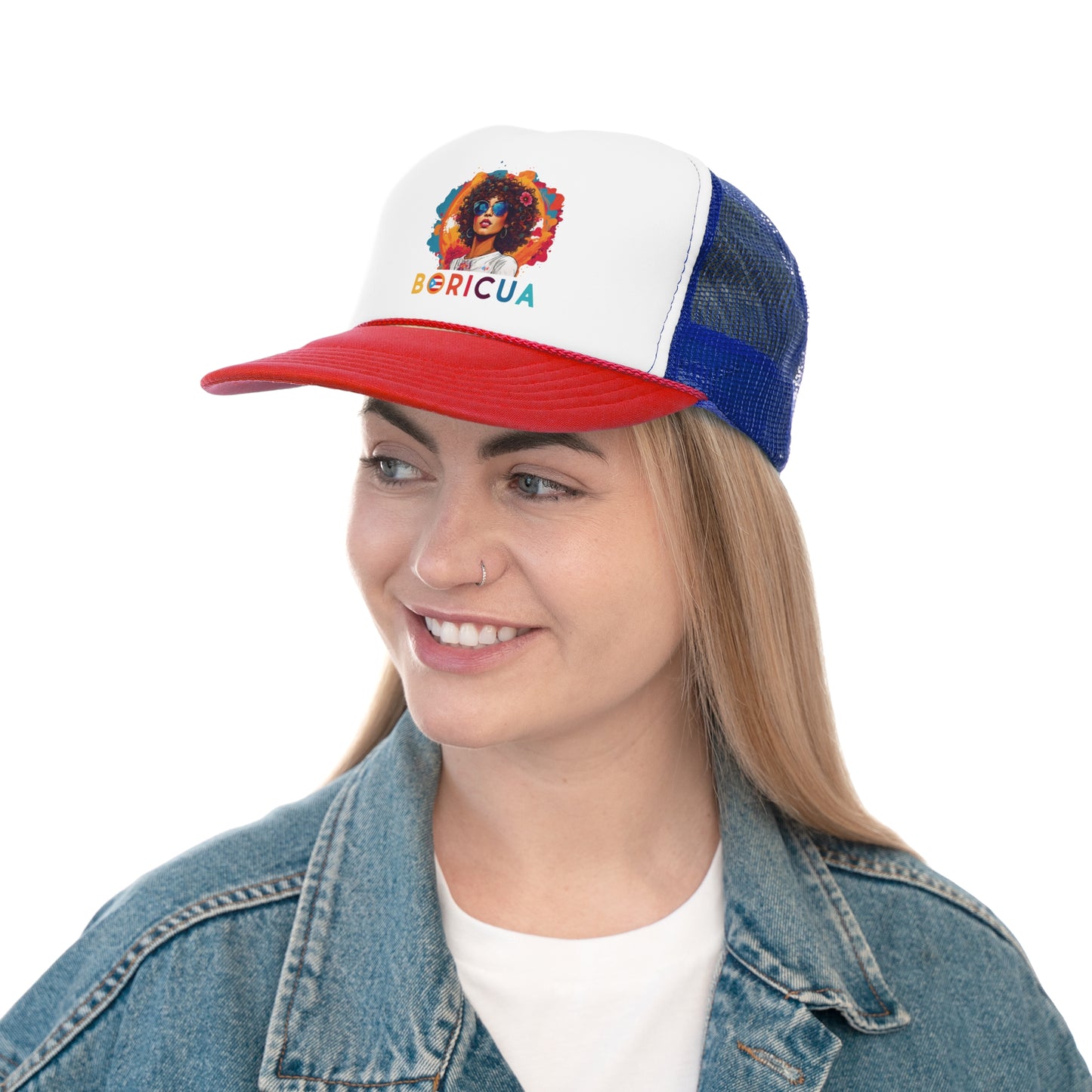 Flow Boricua Puerto Rican Pride Trucker Caps FREE SHIPPING