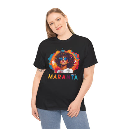 Maranta Boricua Girl Unisex Heavy Cotton Tee