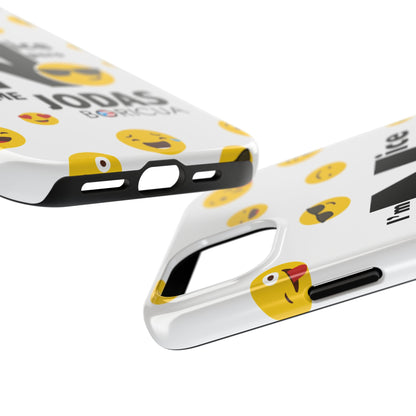 I'm Nice pero No me Jodas White Tough Phone Cases