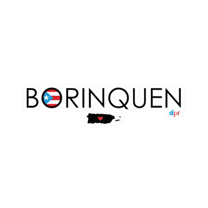 Borinquen Kiss-Cut Vinyl Decals