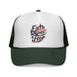 Faith Over Fear Christian Basketball | Puerto Rican Flag Trucker Caps FREE SHIPPING