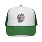 Faith Over Fear Christian Volleyball | Puerto Rican Flag Trucker Caps FREE SHIPPING