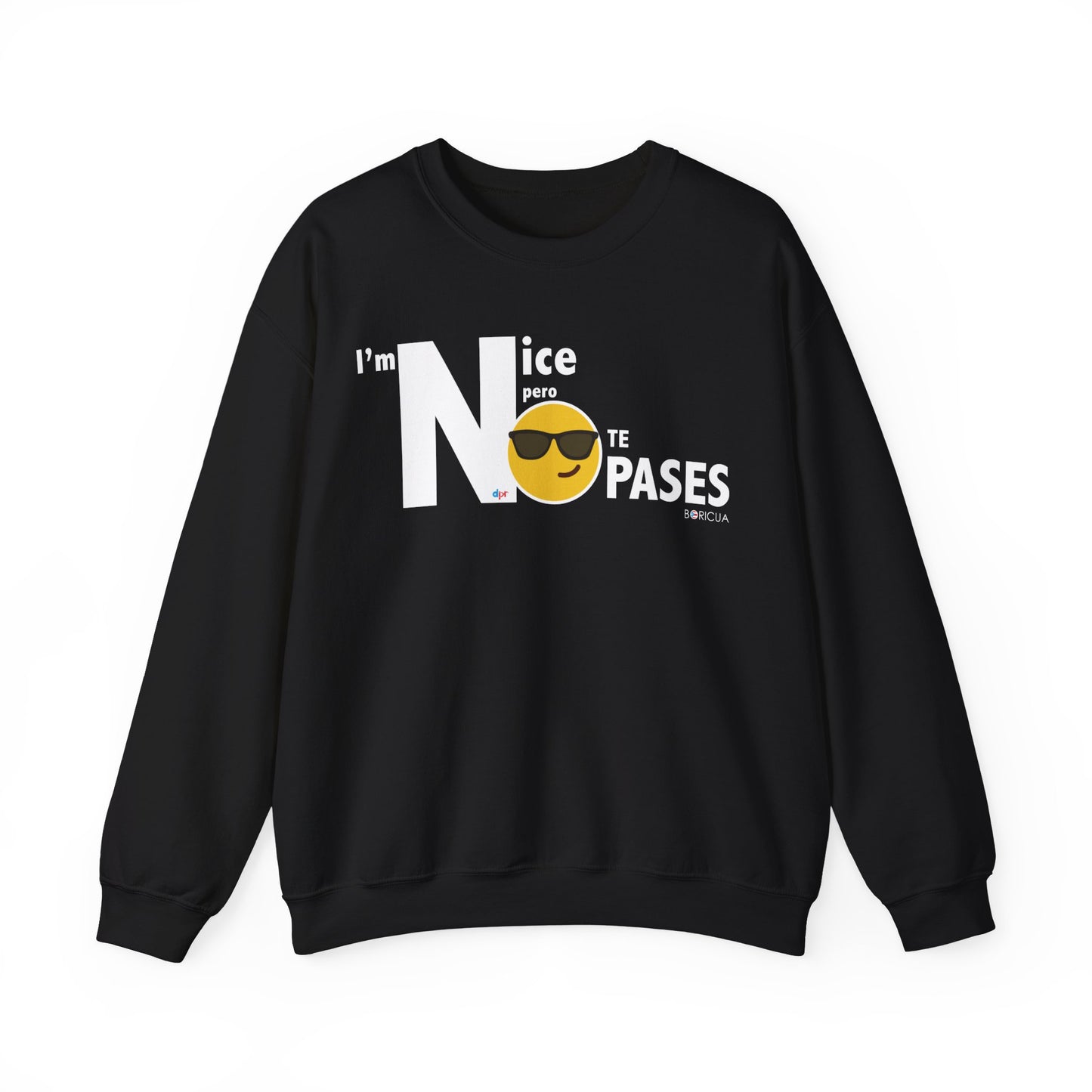 I'm Nice NO JODAS Unisex Heavy Blend™ Crewneck Sweaters