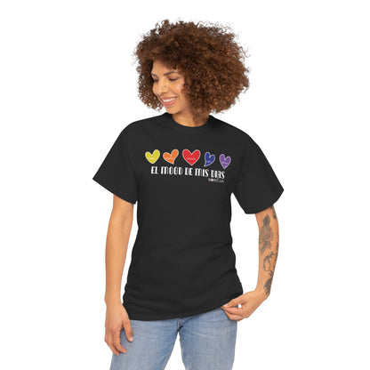 El Mood de mis días Boricua Unisex Heavy Cotton Tee